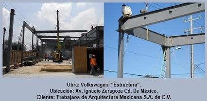 Estructuras metálicas, fotografías del portafolio SEMM